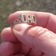9 Carat Gold Dad Ring