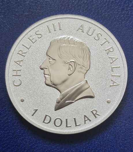 Australia 2024 Kookaburra 1 Oz Silver 1 Dollar