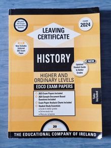 Edco Exam Papers - Leaving Cert History Higher and Ordinary Level 2024