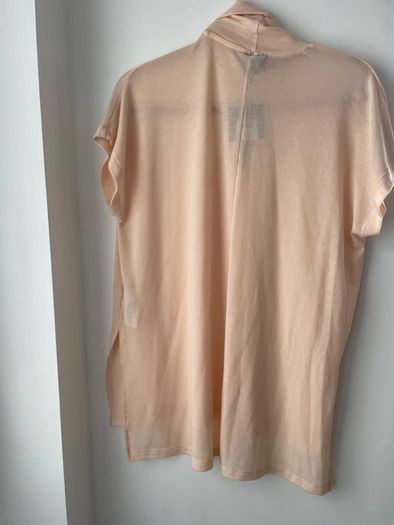 Vila cream tan top size small - New