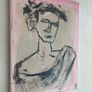 Original Painting Irish  Figurative Roman Statue Painting Original Art contemporary Irish art Image 3