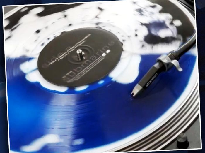 The Marias Submarine Blue in Black Coloured Liquid Filled Limited Edition LP Exclusive Numbered Rare