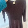 Autograph Girls Skater Shimmer Dress Image 2