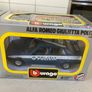 Alfa Romeo Giulietta Police Scale 1/24 Burago rare Image 2