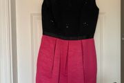 Eliza J Black/Pink embellished dress. Sz10