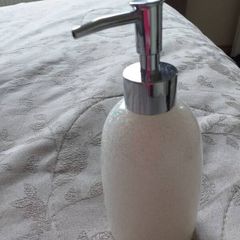 New York White Glitz Soap Dispenser