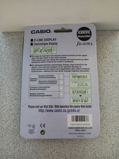Casio fx-83WA