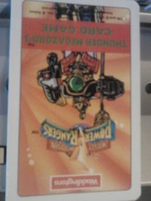 Power Rangers card game