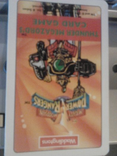 Power Rangers card game