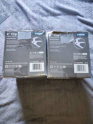 Clip On Fans Bundle (3 pcs) can sell separately
