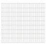 2D Garden Fence Panels & Posts 2008x830 mm 16 m Silver Image 8