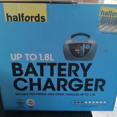 Halfords battery charger