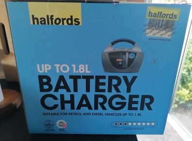 Halfords battery charger