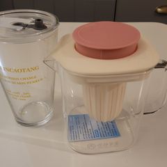 Glassy mug and container