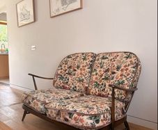 Vintage Ercol 2 seater sofa