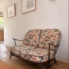 Vintage Ercol 2 seater sofa