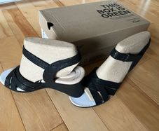 Clarks Lafley Leah Black Wedges