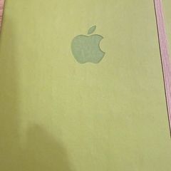 Apple branded notebook