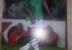 A signed photo of Clinton Morrison