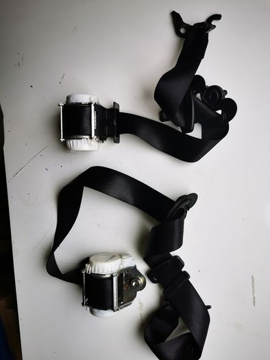 Bmw e91 e90 320d 320i Front Seat Belts (Black) 2007