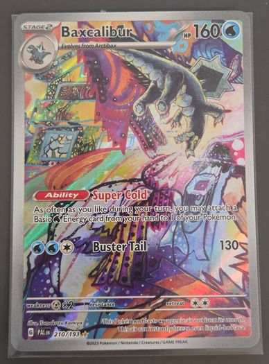 Pokemon - Baxcalibur 210/193 Sv02: Paldea Evolved Holo