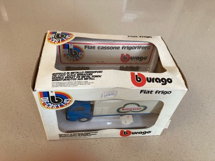 Fiat 50 NC Refrigeration truck 1981 scale 1:43 rare