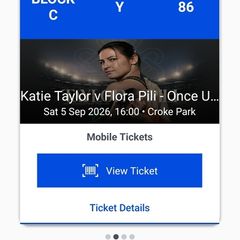 Katie Taylor Tickets