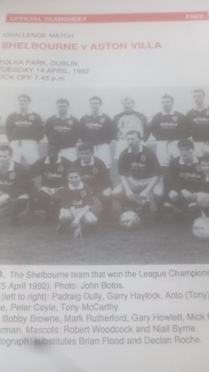 Shelbourne Soccer Programmes