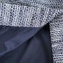 KARL LAGERFIELD navy/blue/white wool mix skirt Sz 6US (Fit 8-10UK) - Rrp 299 (New) Image 8