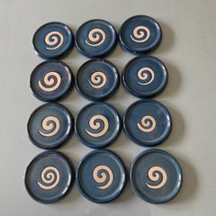 JACK O PATSY pottery coasters