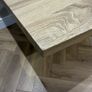 Oak veneer dining table Image 3