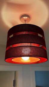 Burgundy Lampshade