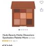 Huda Beauty Matte Obsessions Eyeshadow Palette Warm Image 4