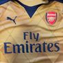 Arsenal 2015/16 Away Jersey - Size Small - Ozil 11 Premier League Image 3