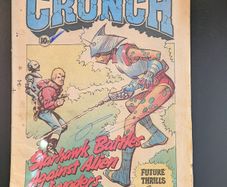 THE CRUNCH Comic No. 45 Nov 24 1979 Vintage DC Thomson British UK Weekly Starhawk