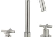 Mpro crosshead deck Mounted 3 hole basin tap