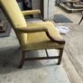 Antique Mahogany Framed Arm Chair Image 4
