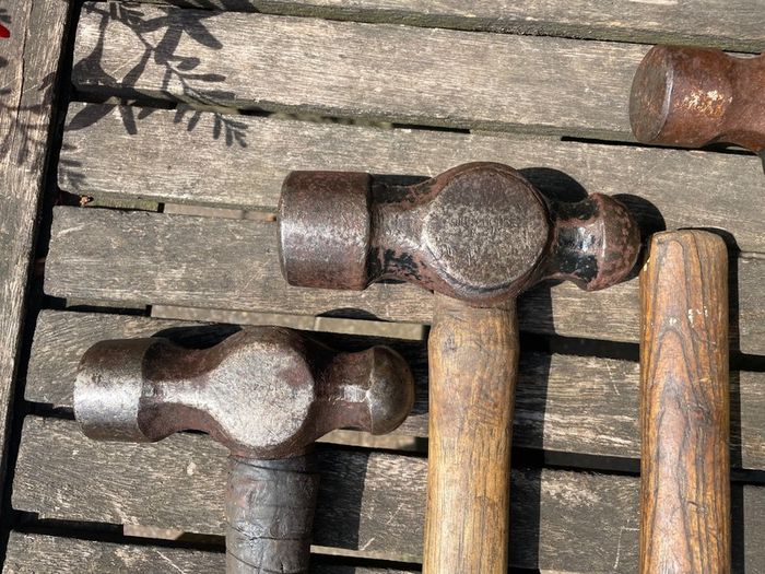 4 Old Hammers