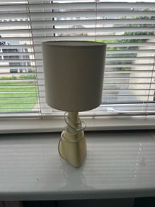 Yellow beside table Lamp