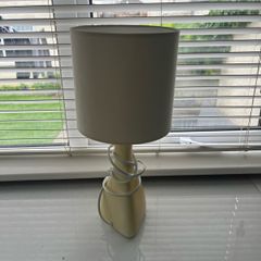 Yellow beside table Lamp