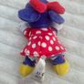 Disney Sleeping Minnie Mouse Mini Cuddleez approx. 6" Plush Used Please see photos Image 6