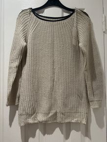 Cream jumper BNWT