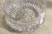 Irish Dublin Crystal 6 inch Bowl.  Heavy and thick cut. No. 66