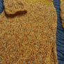 Orange Knitted Dress. Size 12 Image 4
