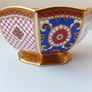 Aynsley "Imperial" fine bone china octagonal footed bowl with 22 karat gold accents height 6cm  diameter 11.5cm Image 5
