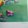 Limited edition lithograph Bouquet by Alain Ragaru 251/295 Image 2