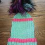 hand knitted adults bobble hats Image 2