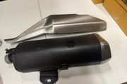 Kawasaki Z300 exhaust and exhaust shield original