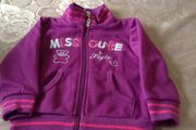 Girls new zip jacket 6/12 mths