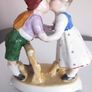 Vintage Boy/Girl First Kiss Porcelain Figure Image 3